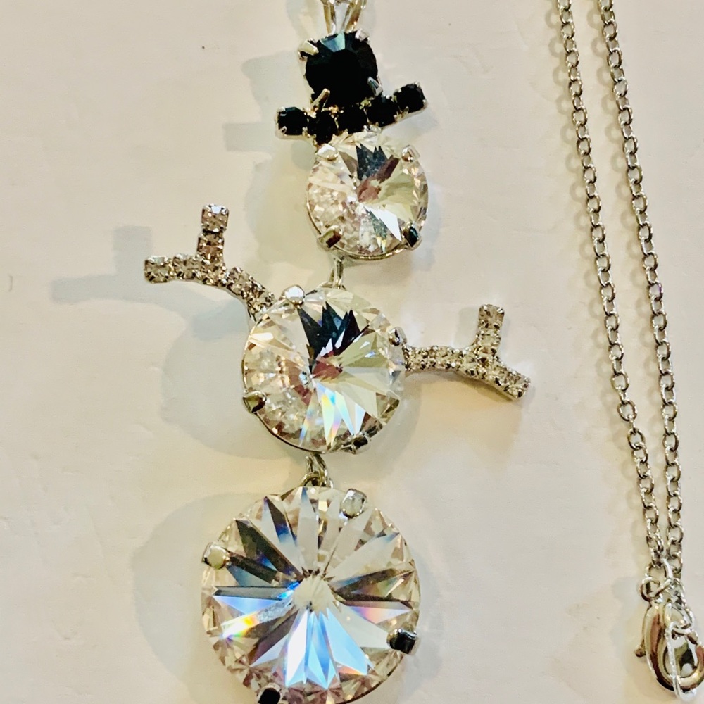 Snowman Necklace